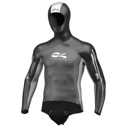 C4 Freediving Sideral 3 Mm Freitauchjacke Schwarz 3 Mann Schwarz 3