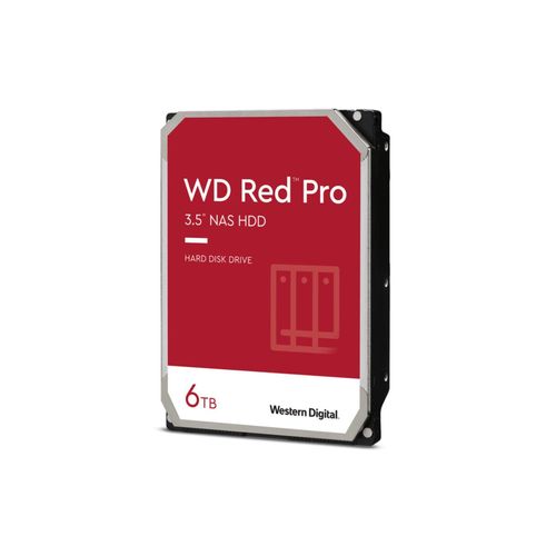 WESTERN DIGITAL interne HDD-Festplatte "Red Pro", rot, 6 TB, Festplatten