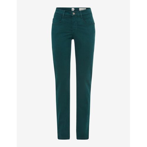Brax Damen Five-Pocket-Hose Style MARY DARK SEA, denim grün, Gr. 34K