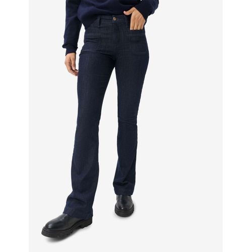 Brax Damen Five-Pocket-Hose Style SHAKIRA CLEAN DARK BLUE, denim dunkelblau, Gr. 44K