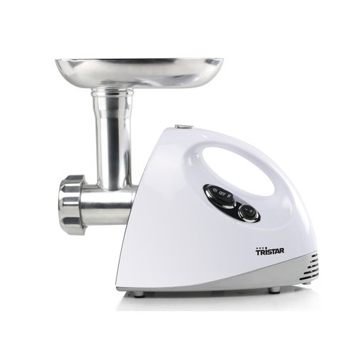 Tristar VM-4210 Fleischwolf, 550 W, Edelstahl, Weiß, Edelstahl, 1200 W, 3,17 kg, 285 mm