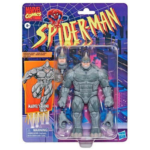 Marvel Legends Spiderman Rhino Figur 15cm