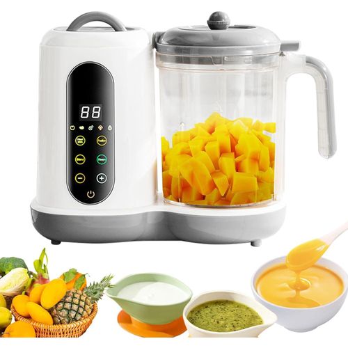Babynahrung Zubereiter 400 ml, Dampfgarer, 4-in-1, für Babynahrung