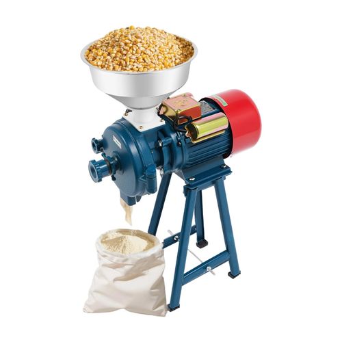 Elektrisch Getreidemühle mit Trichter Schrotmühle Malzmühle Kaffeemühle Nussmühle Kornmühle Weizenmühle Mühle Grinder