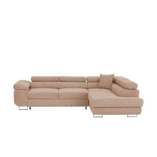 Ecksofa mit Schlaffunktion Tereccia ¦ beige ¦ Maße (cm): B: 273 H: 73 T: 203.0