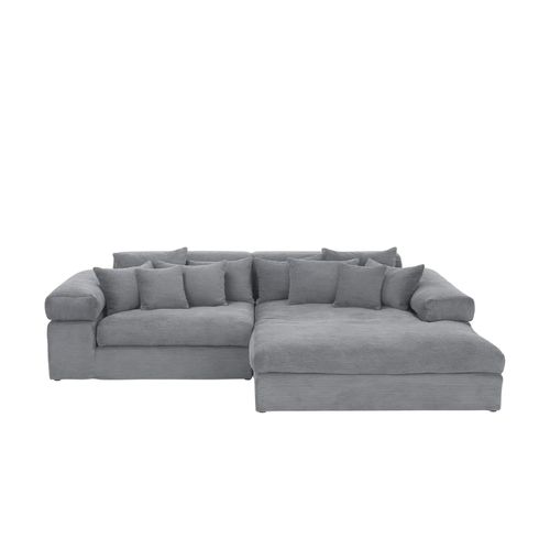 smart Ecksofa Lianea ¦ grau ¦ Maße (cm): B: 291 H: 86 T: 208.0