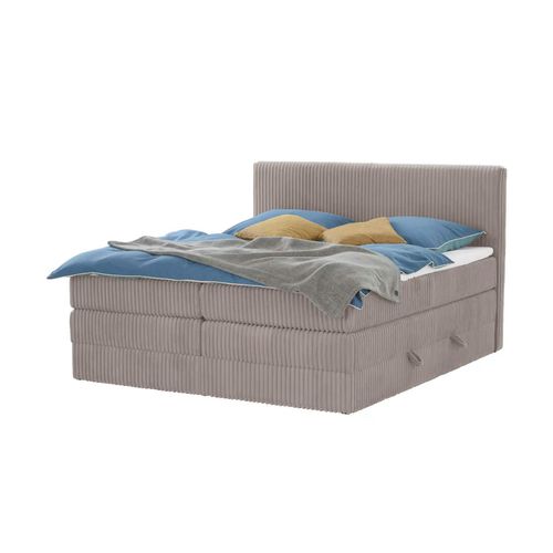 Boxspringbett mit Bettkasten Falco ¦ braun ¦ Maße (cm): B: 206 H: 119
