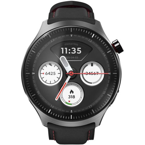 MOTOROLA Smartwatch "moto watch ultra", schwarz (schwarz, pantone schwarz beauty), 4G (LTE), Smartwatches, Smartwatch