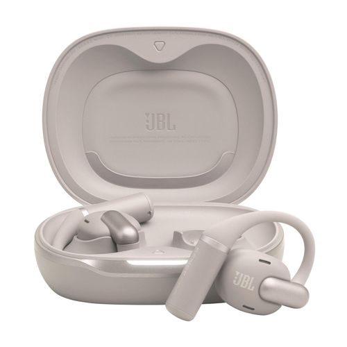 JBL Open-Ear-Kopfhörer "Sense Pro", weiß (grau), B:10cm H:3,5cm T:16cm, Kopfhörer