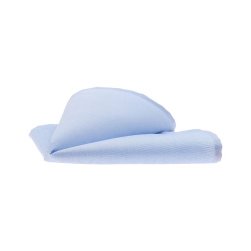 Einstecktuch VENTI "VENTI Einstecktuch uni", Herren, blau (hellblau), 100% Baumwolle, Modetücher