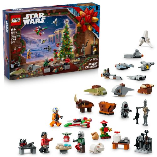 Spielzeug-Adventskalender LEGO "Adventskalender 2026 (75456), LEGO Star Wars™", bunt, Adventskalender, Kinder, Kunststoff, Made in Europe