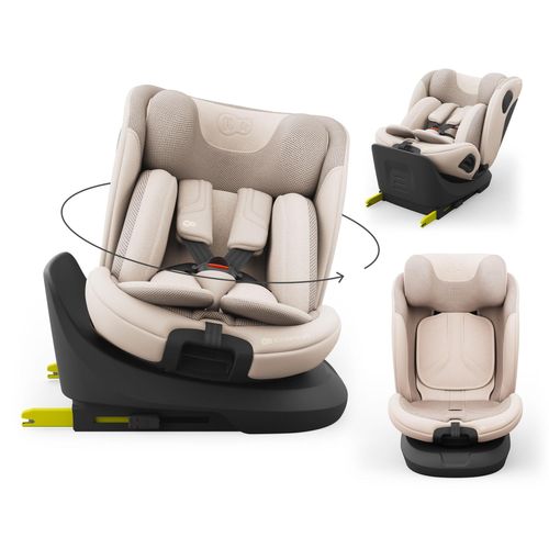 Kinderkraft I-GROW 2 PRO Kindersitz 0-36 kg, I-SIZE 40-150 cm, 360 grad drehbar,