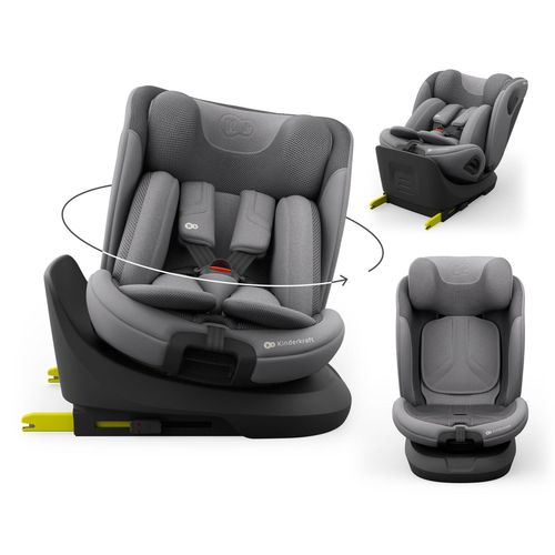 Kinderkraft I-GROW 2 PRO Kindersitz 0-36 kg, I-SIZE 40-150 cm, 360 grad drehbar,