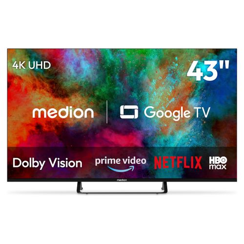MEDION 108 cm (43 Zoll) Fernseher 4K Smart TV - MD 843401