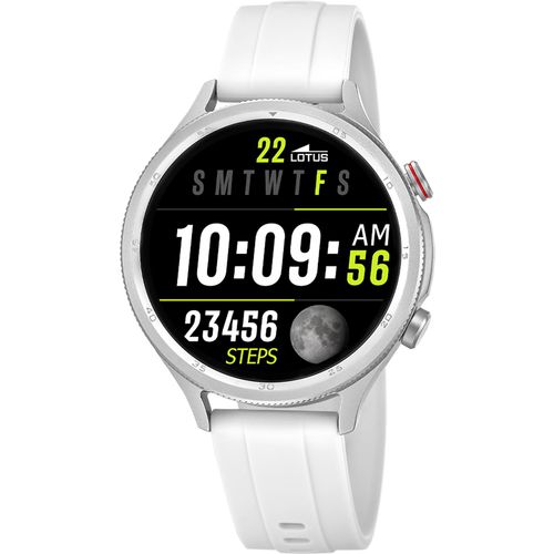 Smartwatch LOTUS "Smartwatch", weiß (weiß, weiß), Smartwatches, Damen, Smartwatch, Armbanduhr,Damenuhr,Bluetooth,Steuerung der Smartphone-Kamera,Wecker