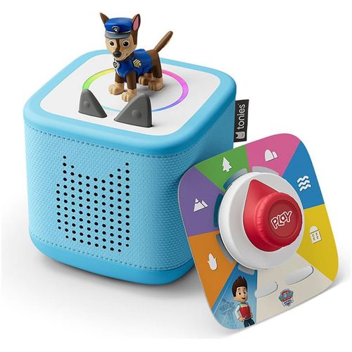 TONIES Lautsprecher "Toniebox 2 Play Set Paw Patrol Chase", blau, Lautsprecher