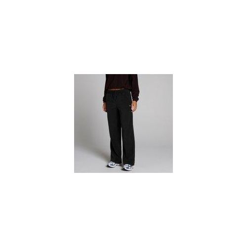 MP Damen Fleece-Jogginghose mit geradem Bein – Schwarz - M