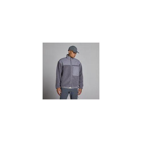 MP Herren Borg-Fleece - Dunkles Grau meliert - XXXL