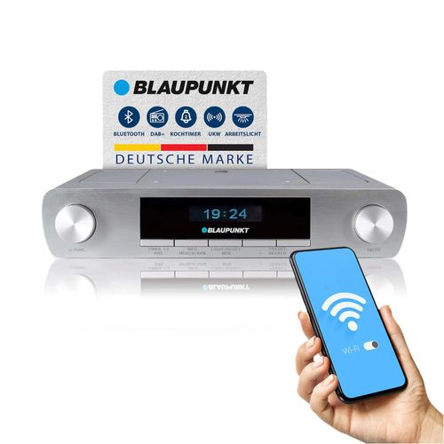 KRD 30 Küchenradio Silber