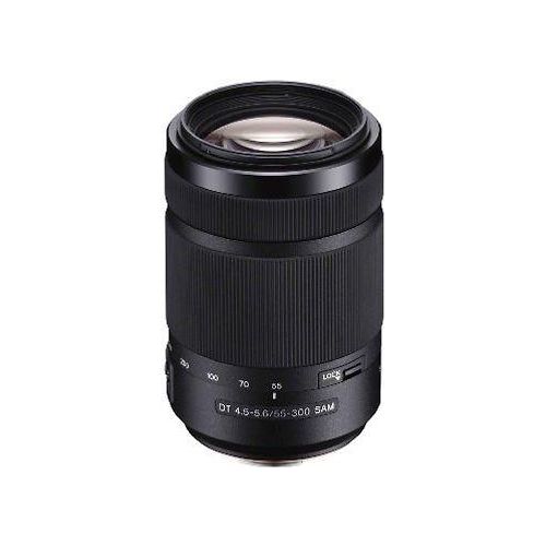 Sony 55-300 mm F4.5-5.6 DT SAM 62 mm Filtergewinde (Sony A-mount Anschluss) schwarz