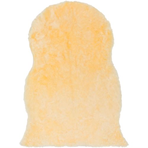 Babylammfell FILLIKID "Lammfell Basic 70/80 cm", Baby, Gr. B/L: 70cm x 80cm, gelb (natur), Lammfell, Wohndecken, für Kinderbett, Kinderwagen oder als Bodenauflage