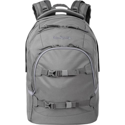 Schulrucksack MCNEILL "Milo", Kinder, Gr. B/H/T: 30cm x 43cm x 23cm, grau, Polyester, Rucksäcke Schulrucksack
