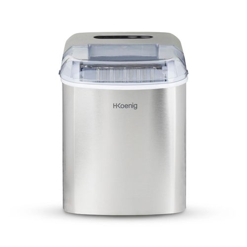 H.Koenig Eiswürfelmaschine KB14 / ca. 12 kg Eiswürfel pro Tag / 2 Eiswürfelgrößen / 120 W / 2,1 L