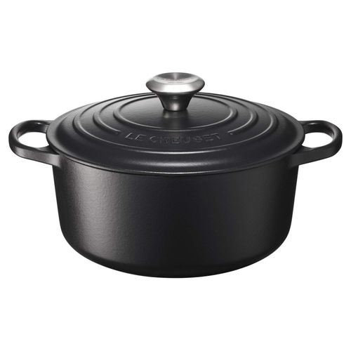 Gusseiserne Bratpfanne mit Deckel 24 cm