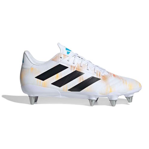 Adidas Kakari RS SG Rugby-Schuhe Weiß 45 1/3