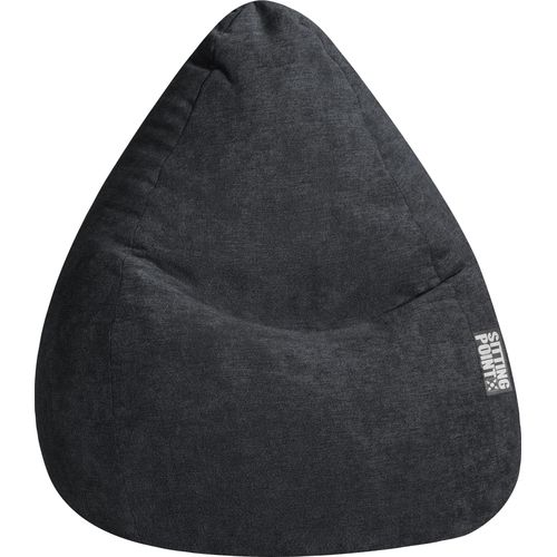 Sitzsack SITTING POINT "Sitzsack ALFA XXL", schwarz, Sitzsäcke, Sitzsack