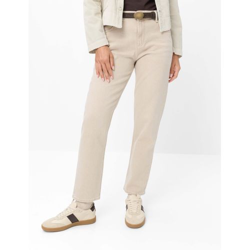 Brax Damen Five-Pocket-Hose Style MADISON S DESERT, denim hellbeige, Gr. 34L