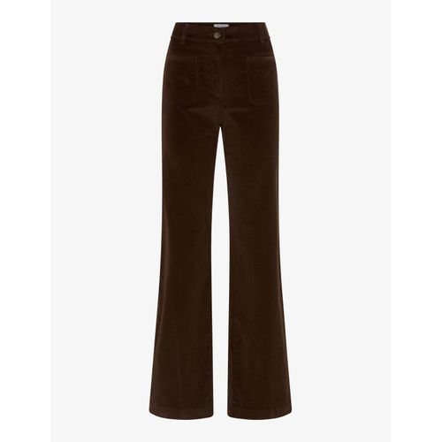 Raphaela by Brax Damen Cordhose Style PEGGY FLARED MARRONE, dunkelbraun, Gr. 46K