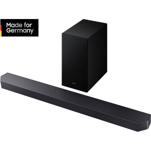 SAMSUNG Soundbar "HW-Q610GF Q-Soundbar", schwarz, B:103cm H:5,7cm T:10,5cm, Lautsprecher, 3.1.2-Kanal Surround System, Dolby Atmos I DTS:X, Adaptive Sound