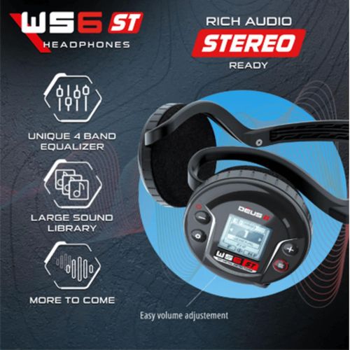 XP WS6 ST Funkkopfhörer für XP Deus 2 (WS6ST)