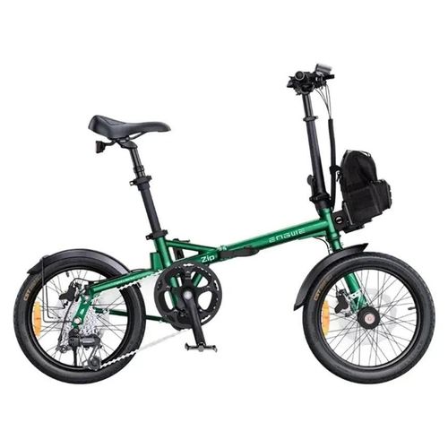 ENGWE ZIP E-Faltrad 16 Zoll, 250 W, 360 Wh Akku, Shimano 7-Gang, Grün