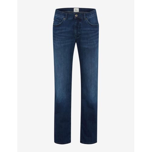Brax Herren Five-Pocket-Hose Style COOPER REGULAR BLUE USED, denim blau regular, Gr. 36/30