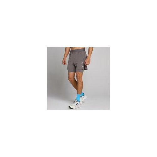 MP Hybrid Lightweight 5 2-in-1 Shorts für Herren - Aschgrau - M
