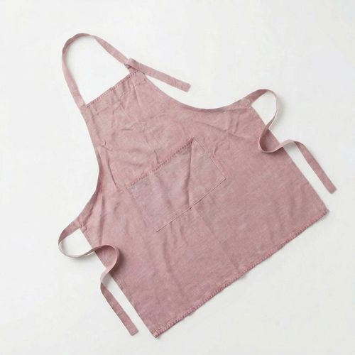 Kochschürze OTTO HOME "Schürze Rose 70x80cm", rosa, B:80cm, Baumwolle, Schürzen, Kochschürze