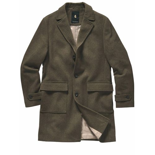 Mey & Edlich Herren Höhenlage-Mantel Grün 50 % Wolle, 30 % Polyester, 20 % Polyamid