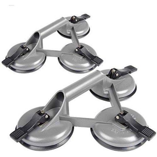 Dellenheber - Set aus 2 starken Saugnäpfen - Grau