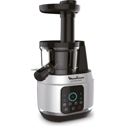 Moulinex ZU420E, Langsamer Entsafter, Aluminium, Schwarz, Schwarz, 80 RPM, 0,8 l, 0,8 l