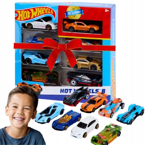 Hot Wheels Premium Autos Mega Set 8er Geschenk