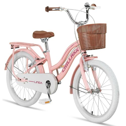 Kinder City Bike 20 Zoll Hollandrad Rosa ab 115 cm
