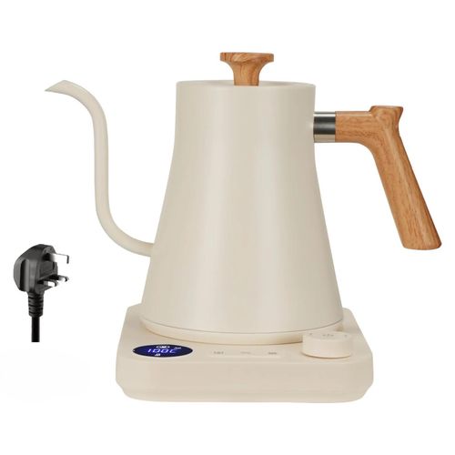 Schwanenhals Wasserkocher 900ml elektrisch Temperaturregelung Pour Over - Lila