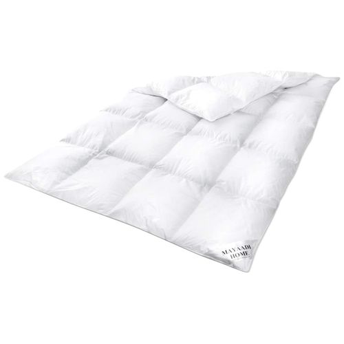Daunendecke 135 x 200 cm, Winterdecke mit 70% Daunen