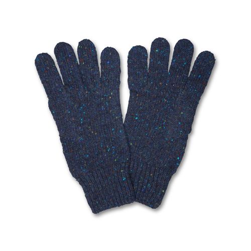 Strickhandschuhe FALKE "FALKE Handschuhe", Mädchen, Gr. XL/XXL, blau (space blau (6116)), Handschuhe