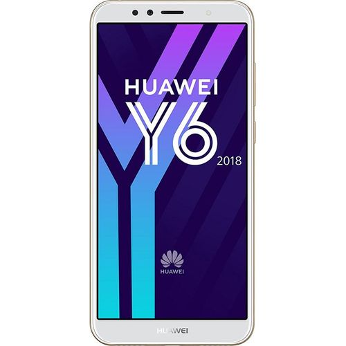 Huawei Handy Y6 2018, Dual SIM, 4G, 16GB, Farbe: Gold