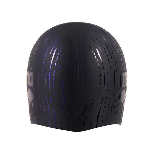 Badekappe ARENA "ARENA SHINE CAP", blau (schwarz, blau), Obermaterial: 100% Sisal, Badekappen