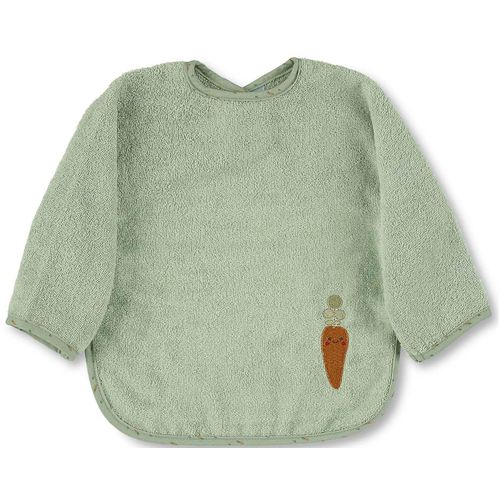Lätzchen STERNTALER "Ärmellätzchen, Emmilius, hellgrün", Baby, grün (hellgrün), Baumwolle, Lätzchen