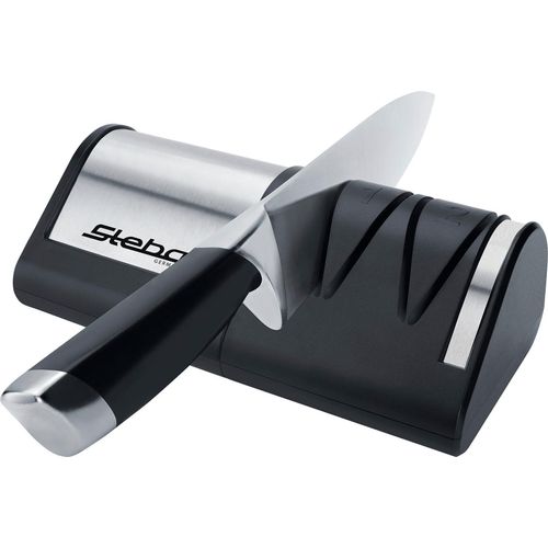 STEBA Messerschärfer "KS 1", schwarz, B:21,5cm H:6,5cm T:10cm, Messerschärfer